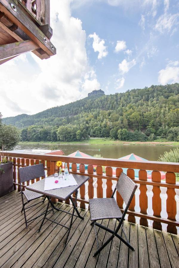 Pension Bomaetscher Prossen Exterior photo